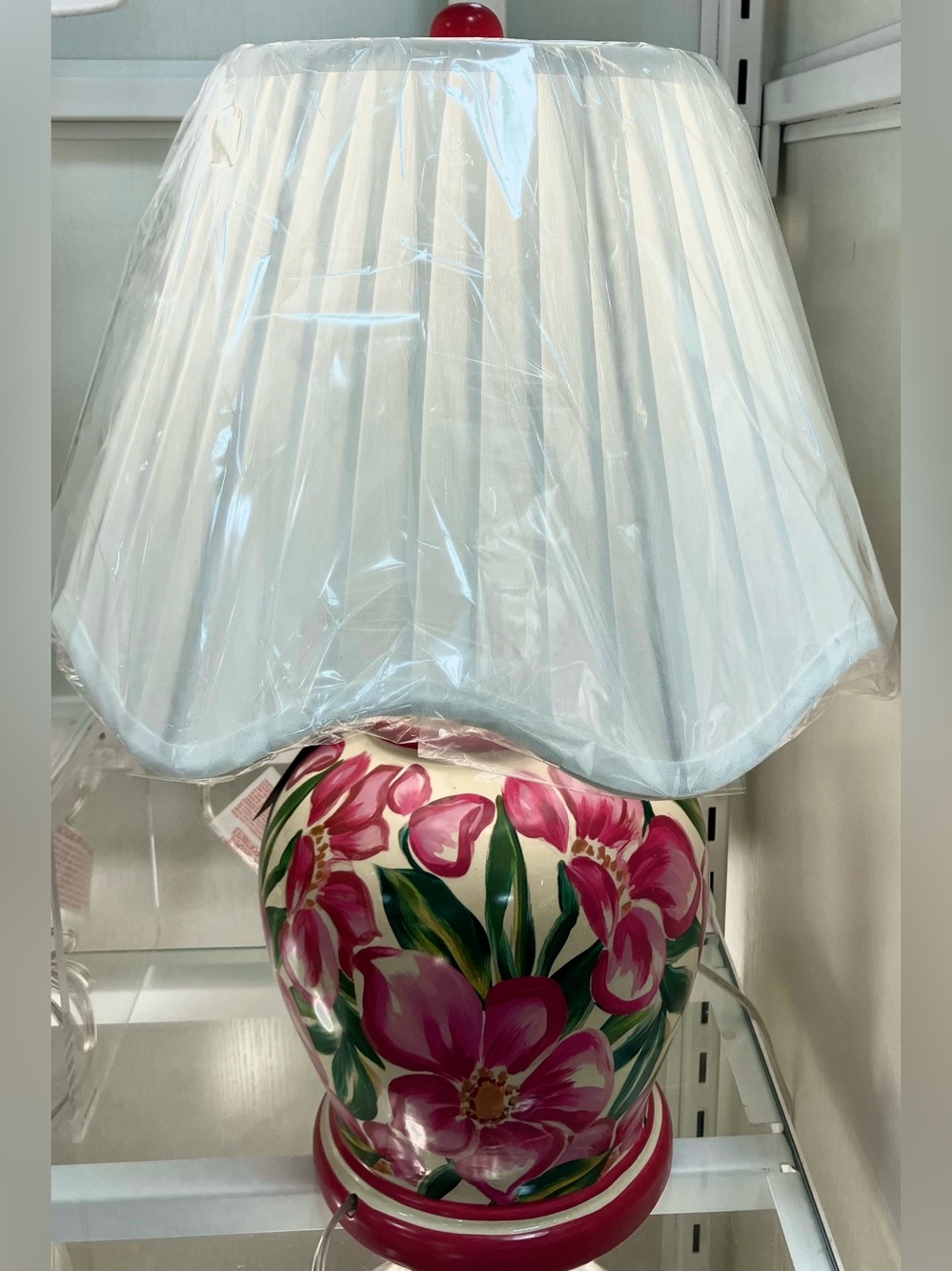 Rachel Zoe FLORAL ACCENT DESIGN Lamp New with tags